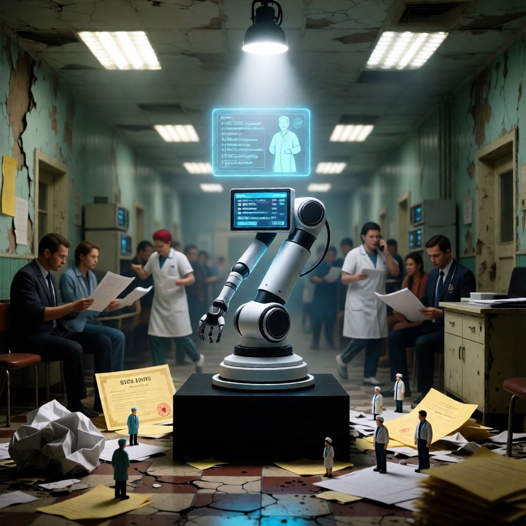 Роботизация частных клиник в России: от умных табло до нейроимплантов. Почему 2026–2028 — время действовать