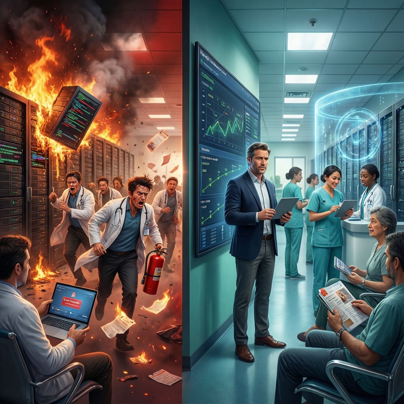 Ваш IT-шник тушит пожары, а бизнес горит: почему внешний IT-директор (vCIO) спасает клиники от миллионов потерь в 2026 году