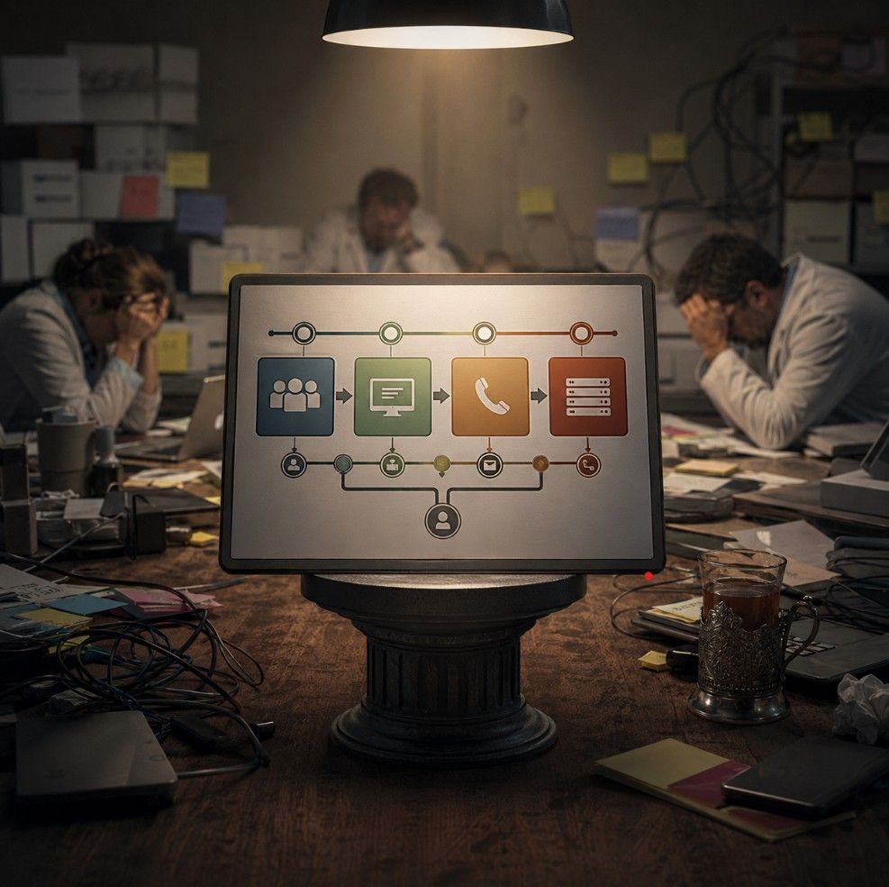 Почему клинике не всегда нужно начинать цифровизацию с CRM