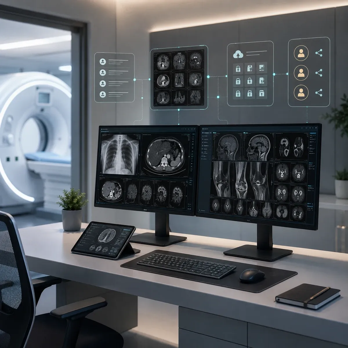 CloudCT PACS DICOM Worklist и patient-share для клиники